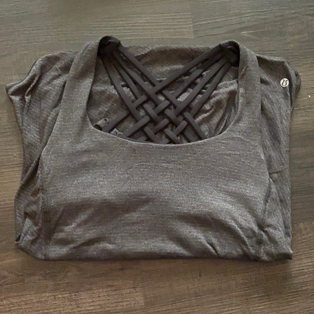 Lululemon open back tank